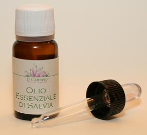 boccetto olio salvia